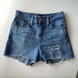 LEVI’S High Rise Jean Shorts
